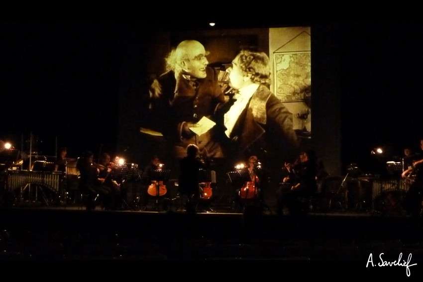 Le ciné-concert “Nosferatu, Une Symphonie de l’Horreur” à Bagneux, dirigé par Jean-Louis Forestier